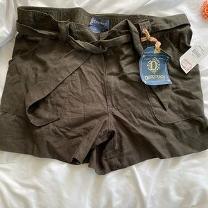 Paper Bag Shorts-Size 12